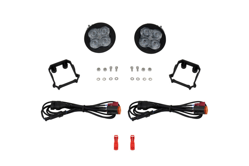 Subaru Forester Fog Lights - Diode Dynamics - SS3 LED Foxbeam - Selectable white and yellow - `09-`13